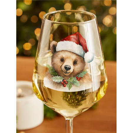 Wine Glass  - Bear 3