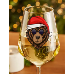 Wine Glass  - Bear 10