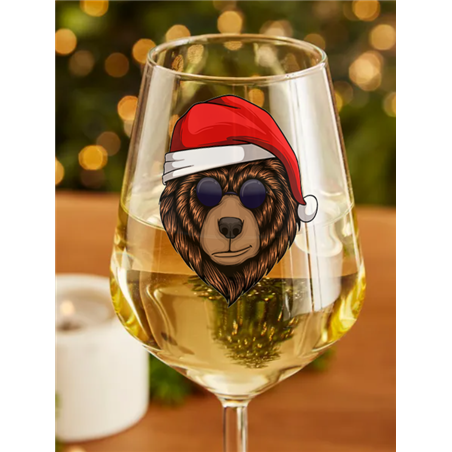 Wine Glass  - Bear 10