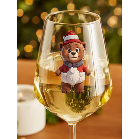Wine Glass  - Bear 18