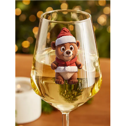 Wine Glass  - Bear 19