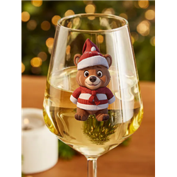 Wine Glass  - Bear 22
