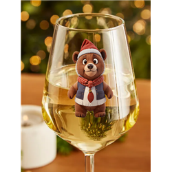 Wine Glass  - Bear 25