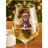 Wine Glass  - Bear 25