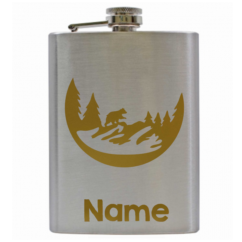 8 oz Hip Flask 
