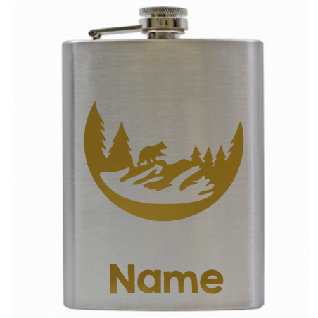 8 oz Hip Flask 