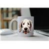 11oz mug  - peeking dog - Bedlington Terrier