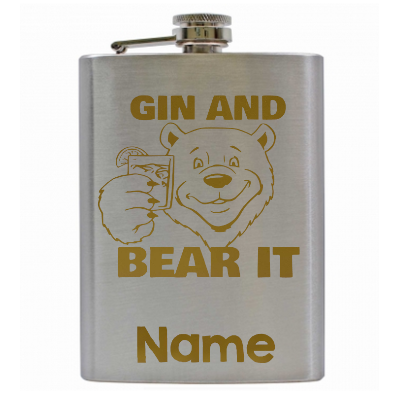 8 oz Hip Flask 