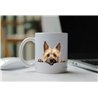 11oz mug  - peeking dog - Cairn Terrier