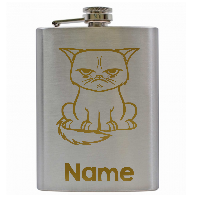 8 oz Hip Flask 