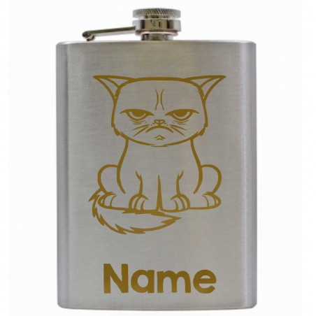 8 oz Hip Flask 