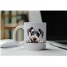 11oz mug  - peeking dog - Cesky Terrier