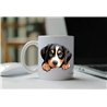 11oz mug  - peeking dog - Entlebucher Mountain