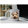 11oz mug  - peeking dog - Glen of Imaal Terrier