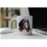 11oz mug  - peeking dog - Gordon Setter