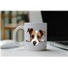 11oz mug  - peeking dog - Jack Russell Terrier