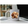 11oz mug  - peeking dog - Labrador Bulldog 