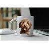 11oz mug  - peeking dog - Lagotto Romagnolo