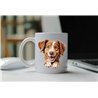 11oz mug  - peeking dog - Nova Scotia Duck Tolling Retriever