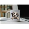 11oz mug  - peeking dog - Pyrenean Shepherd