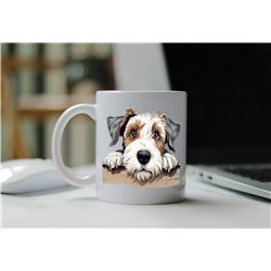 11oz mug  - peeking dog - Sealyham Terrier