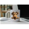 11oz mug  - peeking dog - Welsh Terrier