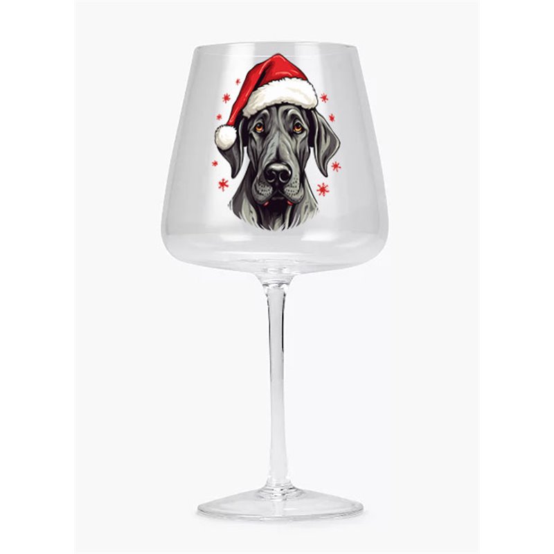 Modern Gin Glass - dog (38)