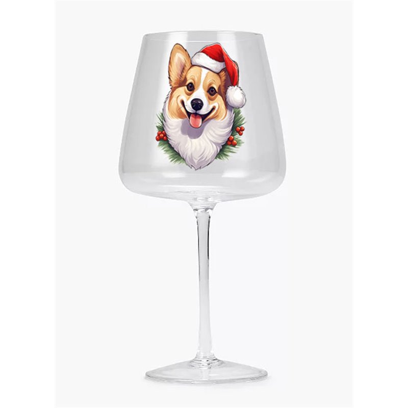 Modern Gin Glass - dog (41)