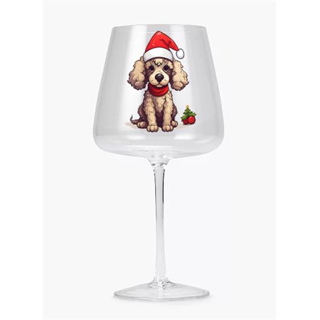 Modern Gin Glass - dog (43)