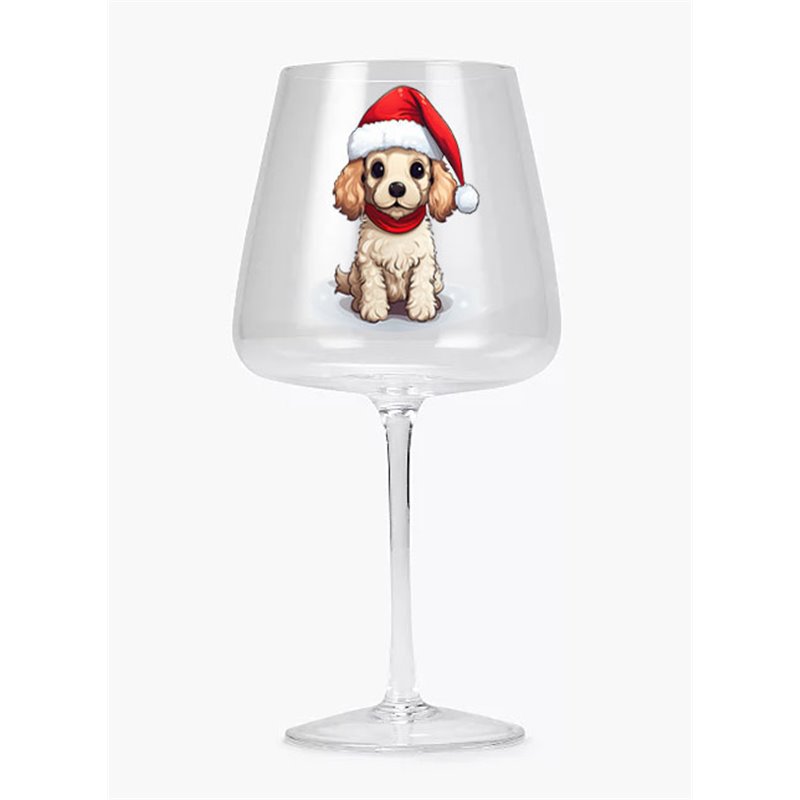 Modern Gin Glass - dog (46)