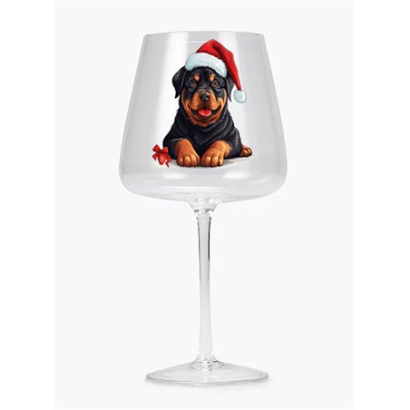 Modern Gin Glass - dog (47)