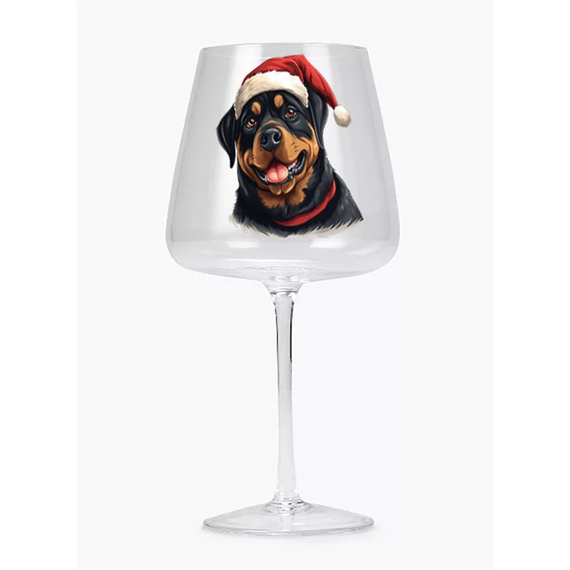 Modern Gin Glass - dog (48)