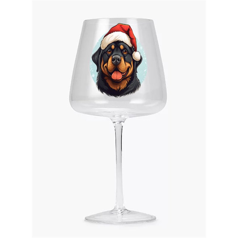 Modern Gin Glass - dog (49)