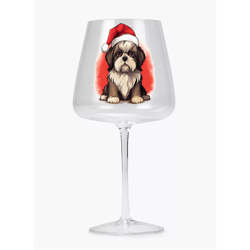 Modern Gin Glass - dog (51)