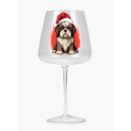 Modern Gin Glass - dog (51)