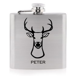 8 oz Hip Flask 