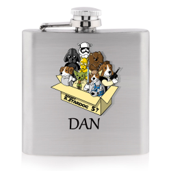 8 oz Hip Flask 