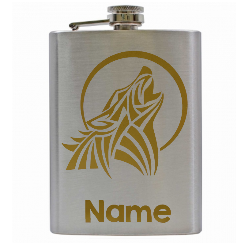 8 oz Hip Flask 