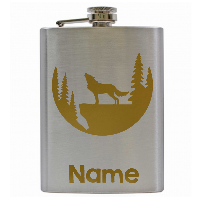 8 oz Hip Flask 