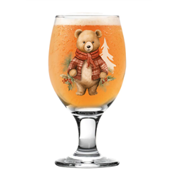 Sniffler Beer  Glass - Bear 2