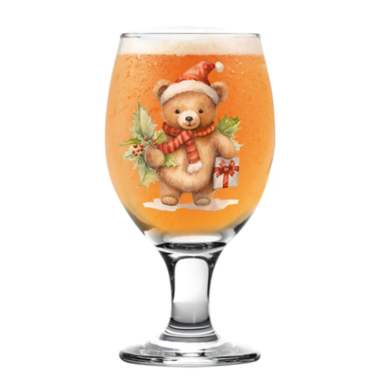 Sniffler Beer  Glass - Bear 3