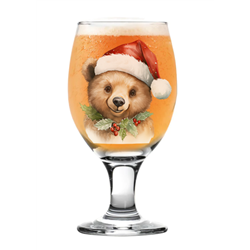 Sniffler Beer  Glass - Bear 4