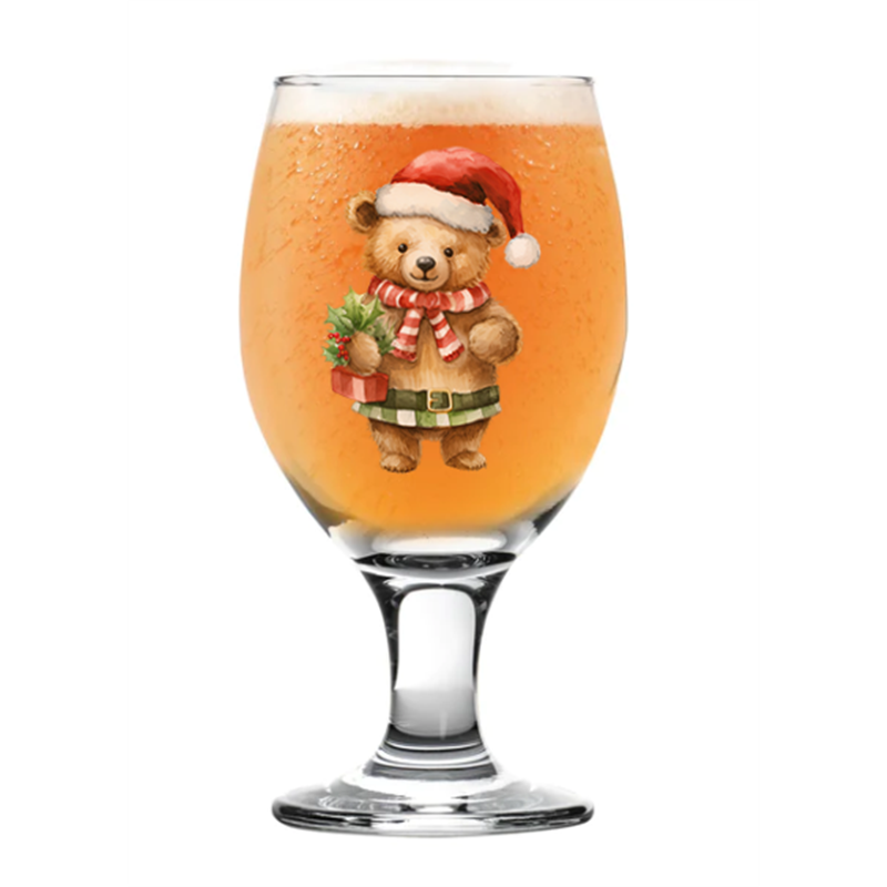 Sniffler Beer  Glass - Bear 5