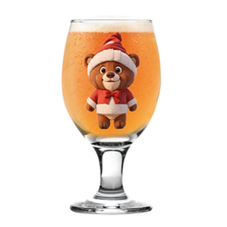 Sniffler Beer  Glass - Bear 8