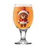 Sniffler Beer  Glass - Bear 8