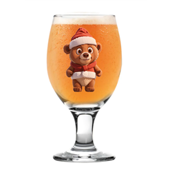 Sniffler Beer  Glass - Bear 10