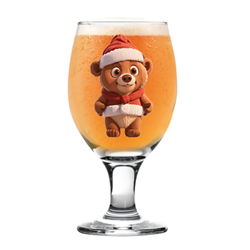 Sniffler Beer  Glass - Bear 18