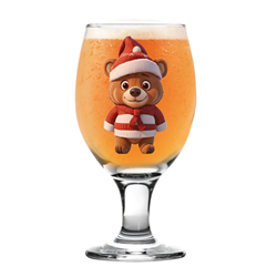 Sniffler Beer  Glass - Bear 21