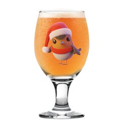 Sniffler Beer  Glass - robin (1)