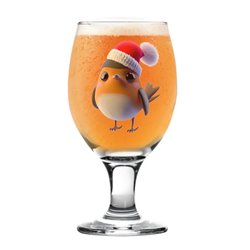 Sniffler Beer  Glass - robin (7)